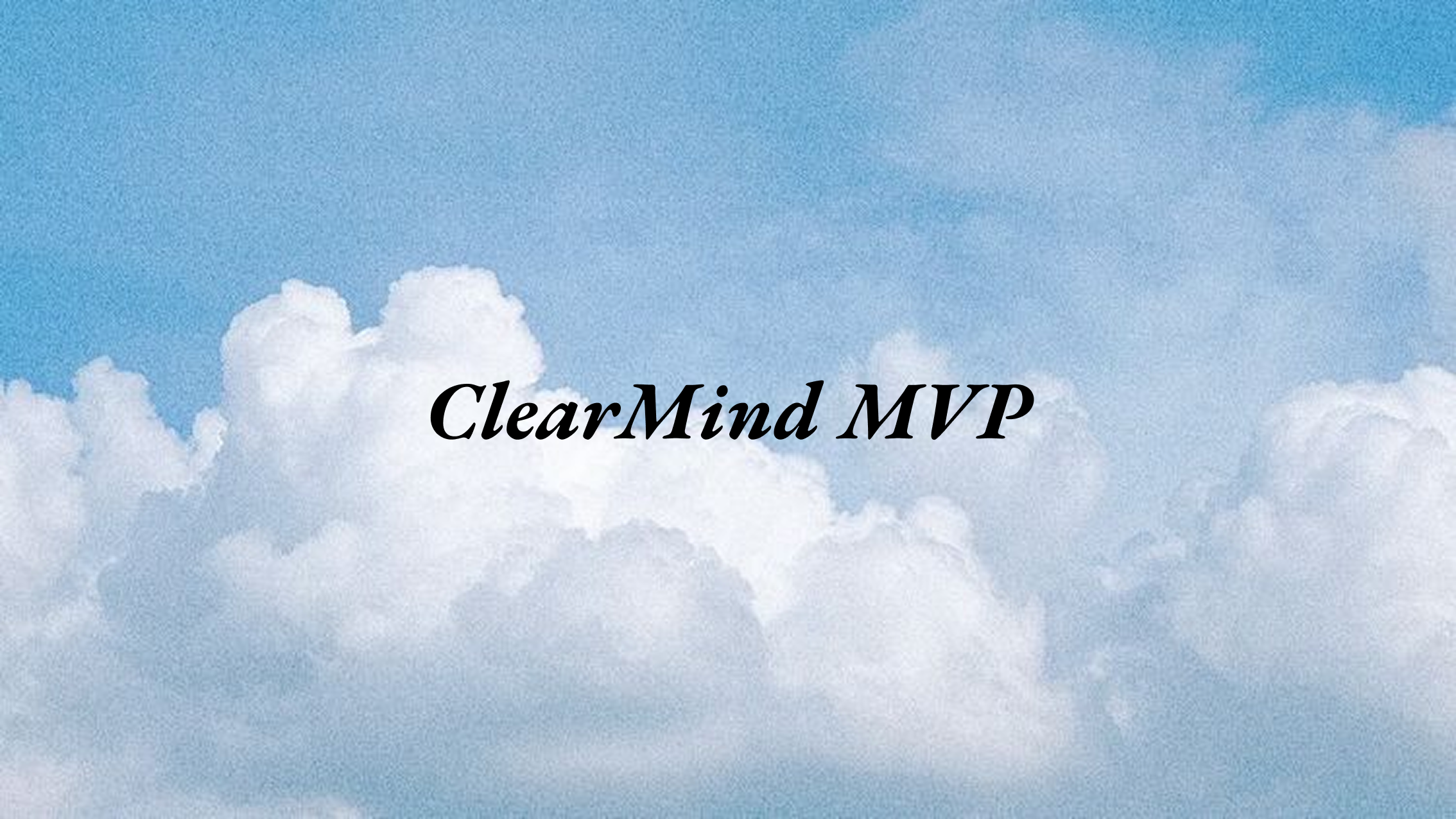 ClearMind Pre-Launch Press Release